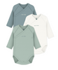 Petit Bateau 3 pk med body