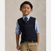 Polo Ralph Lauren kabelstrikket vest i bomull