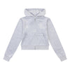 Juicy Couture kids hoodie med zip Heather Grey