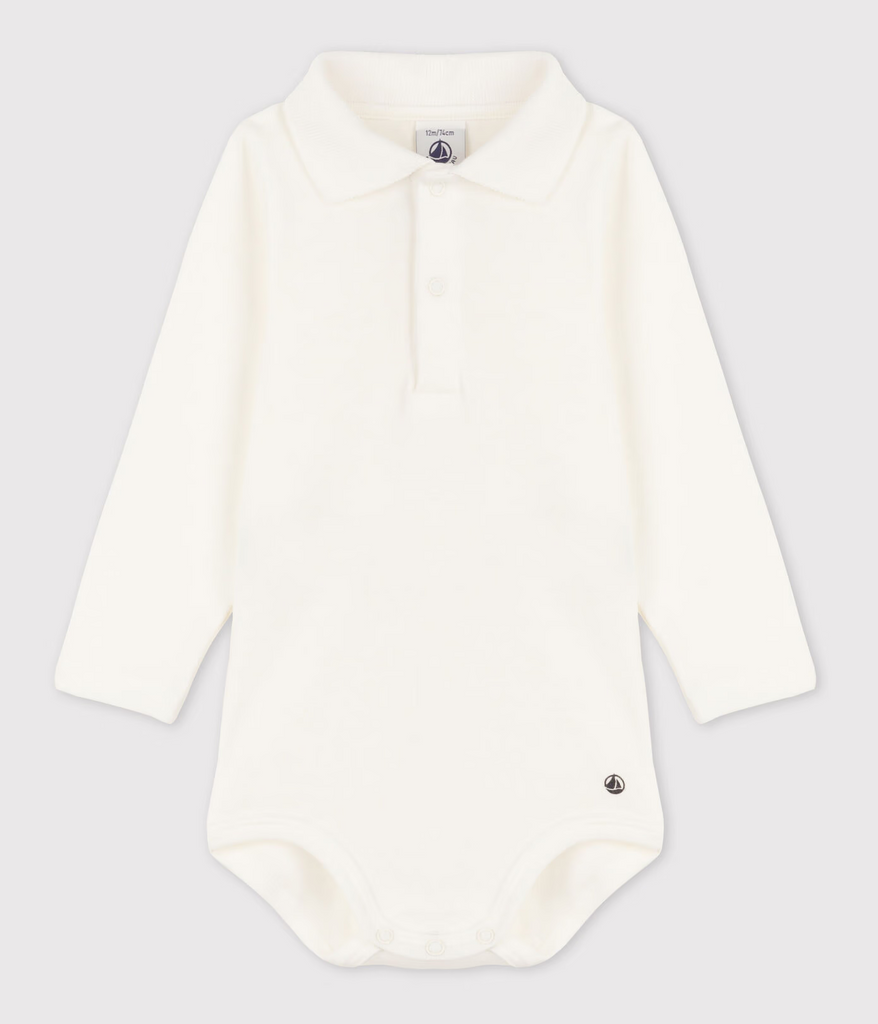Petit Bateau body med krage