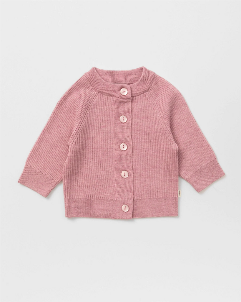 Lillelam Cardigan Rib Light