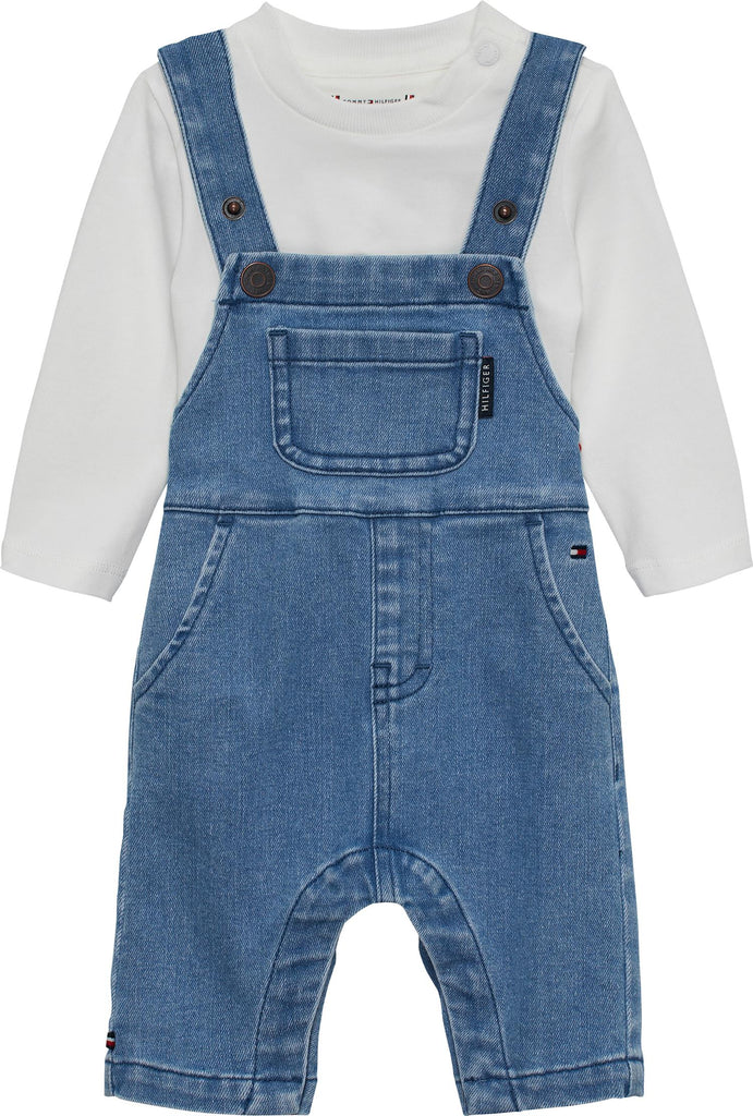 Tommy Hilfiger selebukser til baby i denim