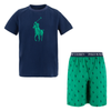 Polo Ralph Lauren pysjamas blå og grønn