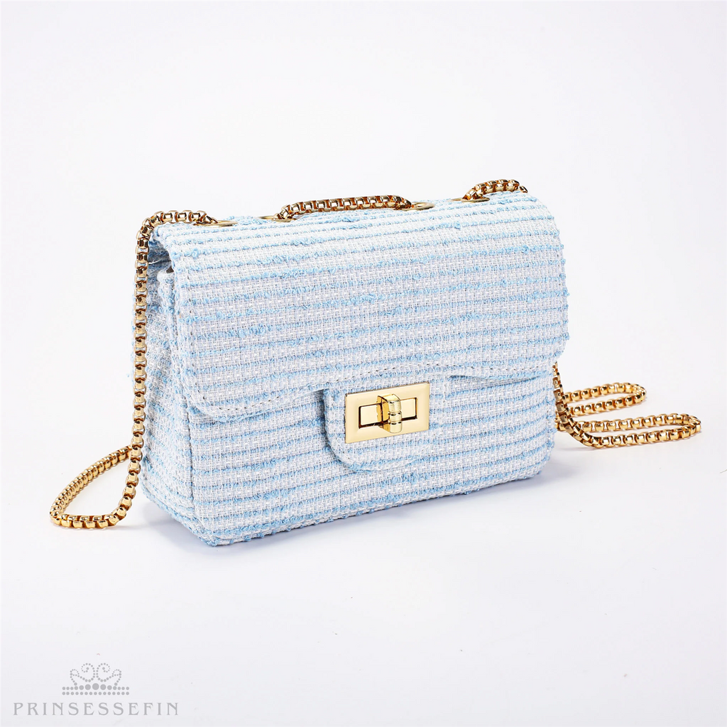 Prinsessefin veske Alexandra Medium Stripes