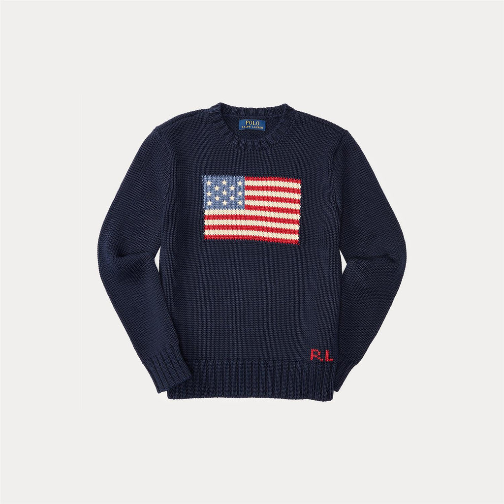 Polo Ralph Lauren Genser strikk med flagg