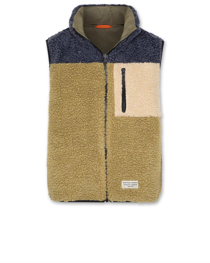 AO76 Teddyfleece vest