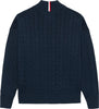 Tommy Hilfiger Half-zip kabelstrikk