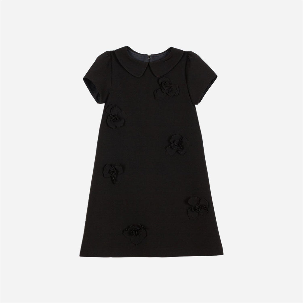 Patachou Kjole m blomster på og krave