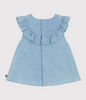 Petit Bateau denimtopp til jente