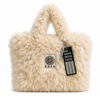 CAYA tote bag i myk fleece