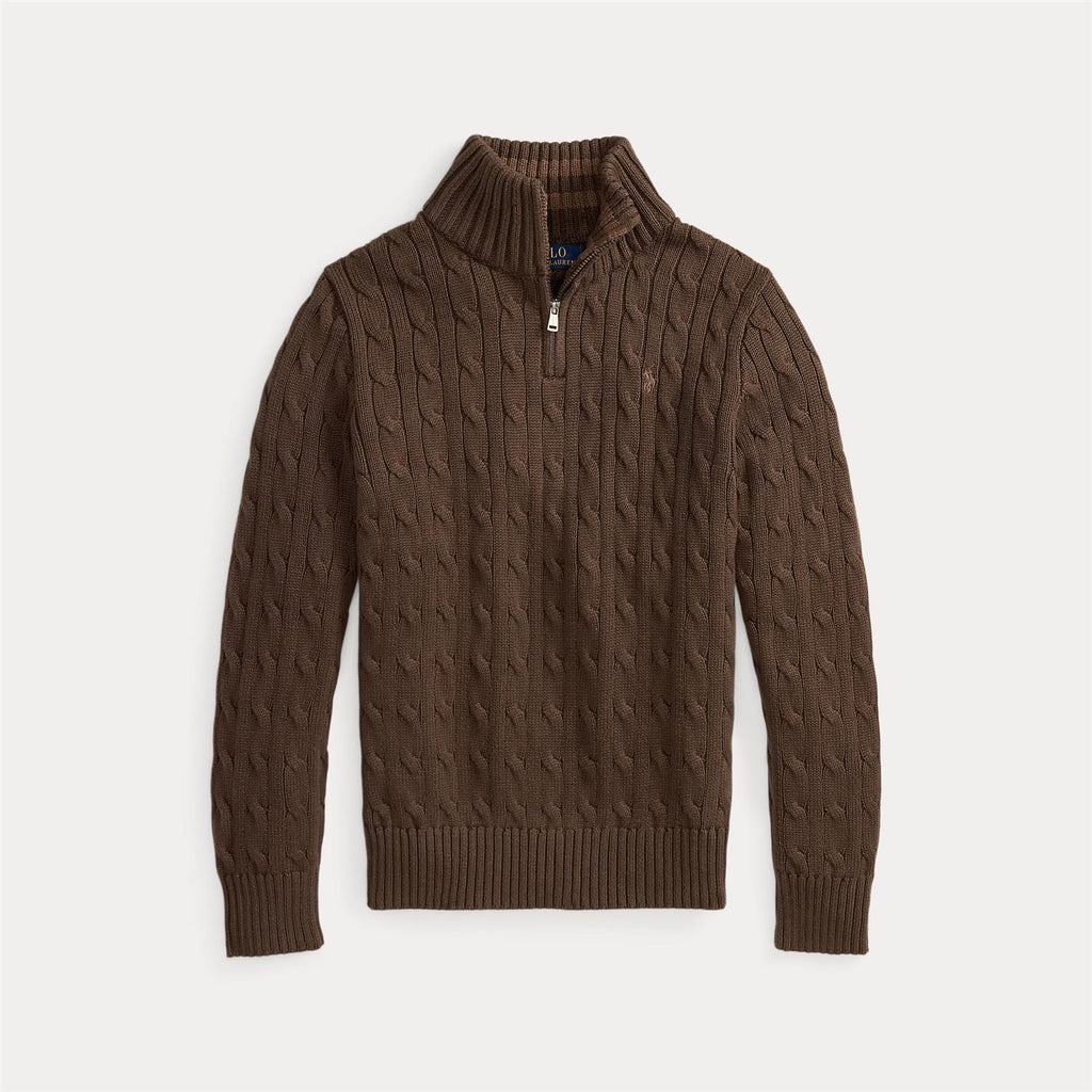 Polo Ralph Lauren kabelstrikket half-zip