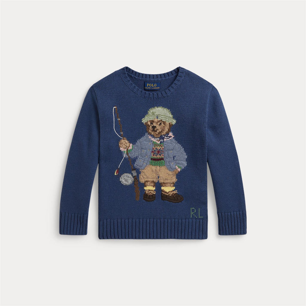 Polo Ralph Lauren strikket genser med bamse