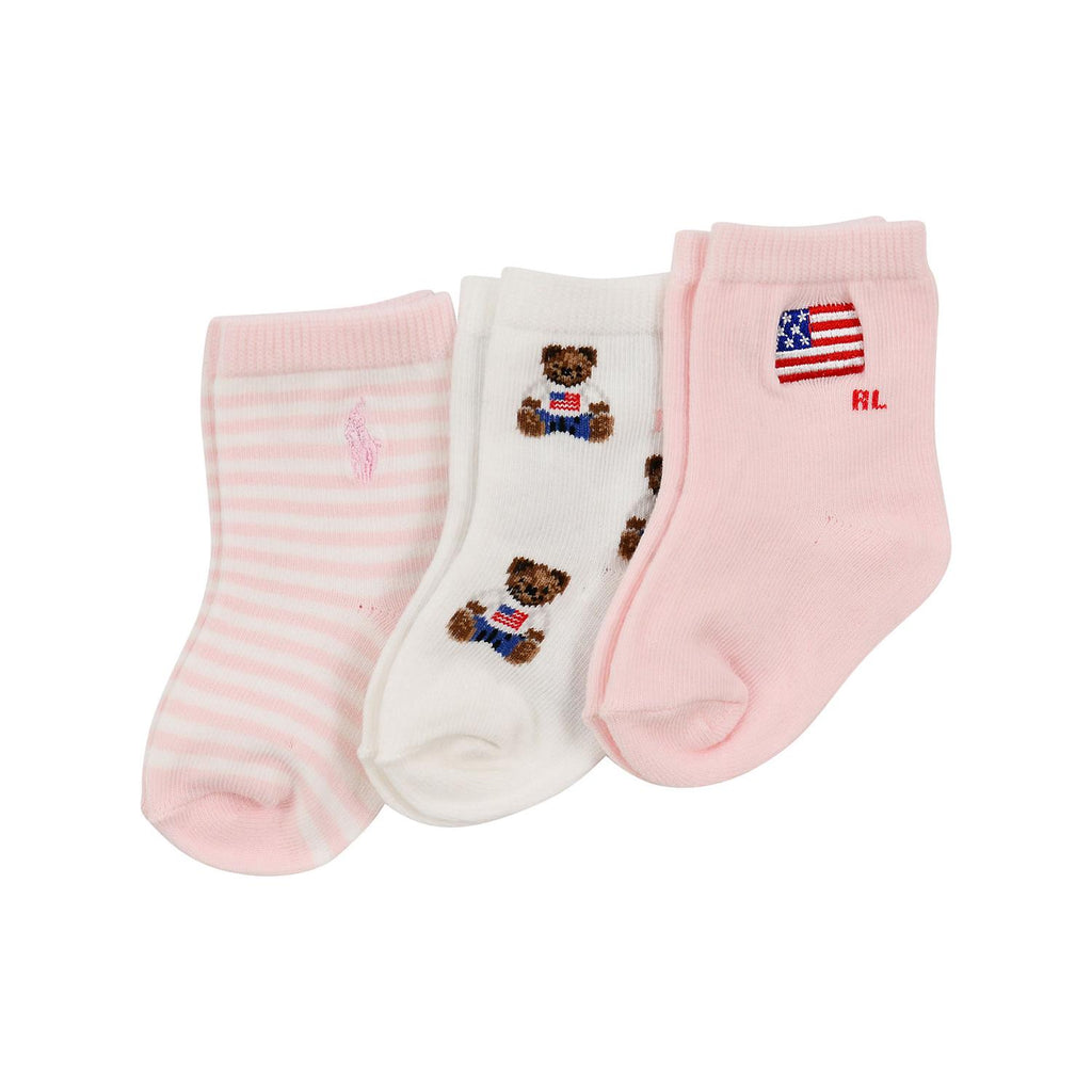 Polo Ralph Lauren 3pk babyskker