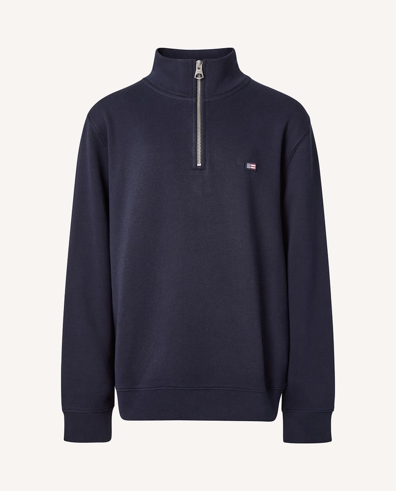 Lexinton Terry Halz-Zip genser