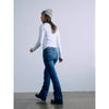 Grunt Texas Low Flare jeans til jente