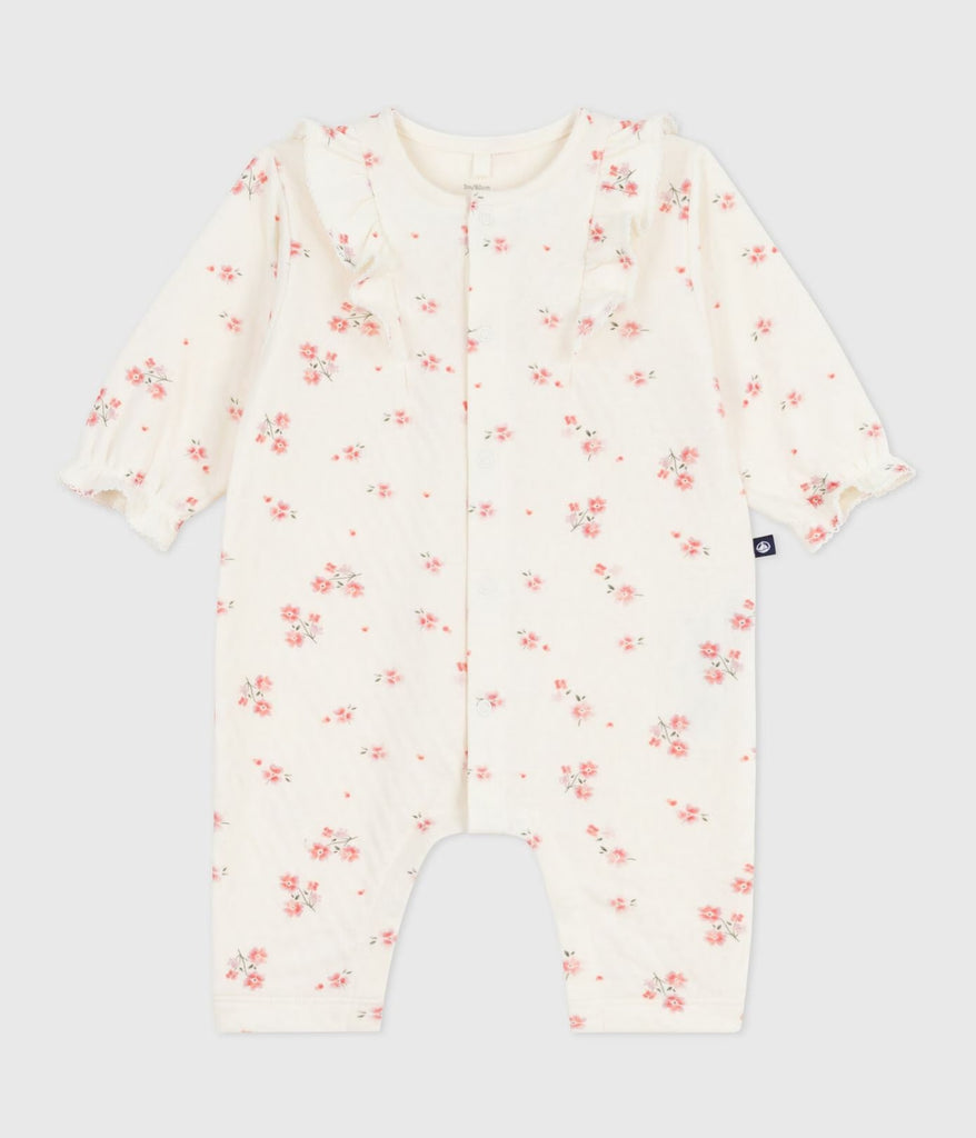 Petit Bateau Pysjamas med små blomster