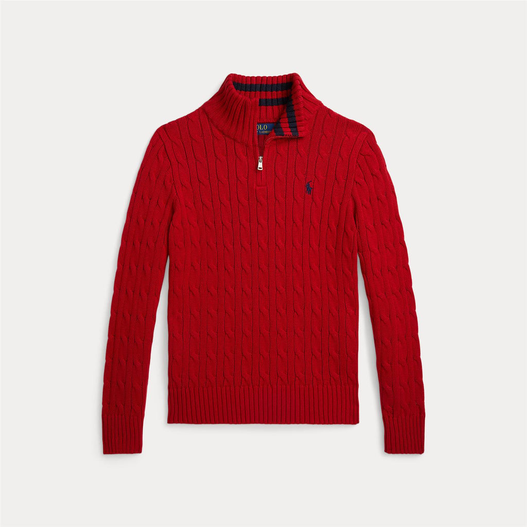 Polo Ralph Lauren Kabelstrikket half-zip