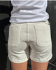 iSlow Emilia drill kashmir shorts