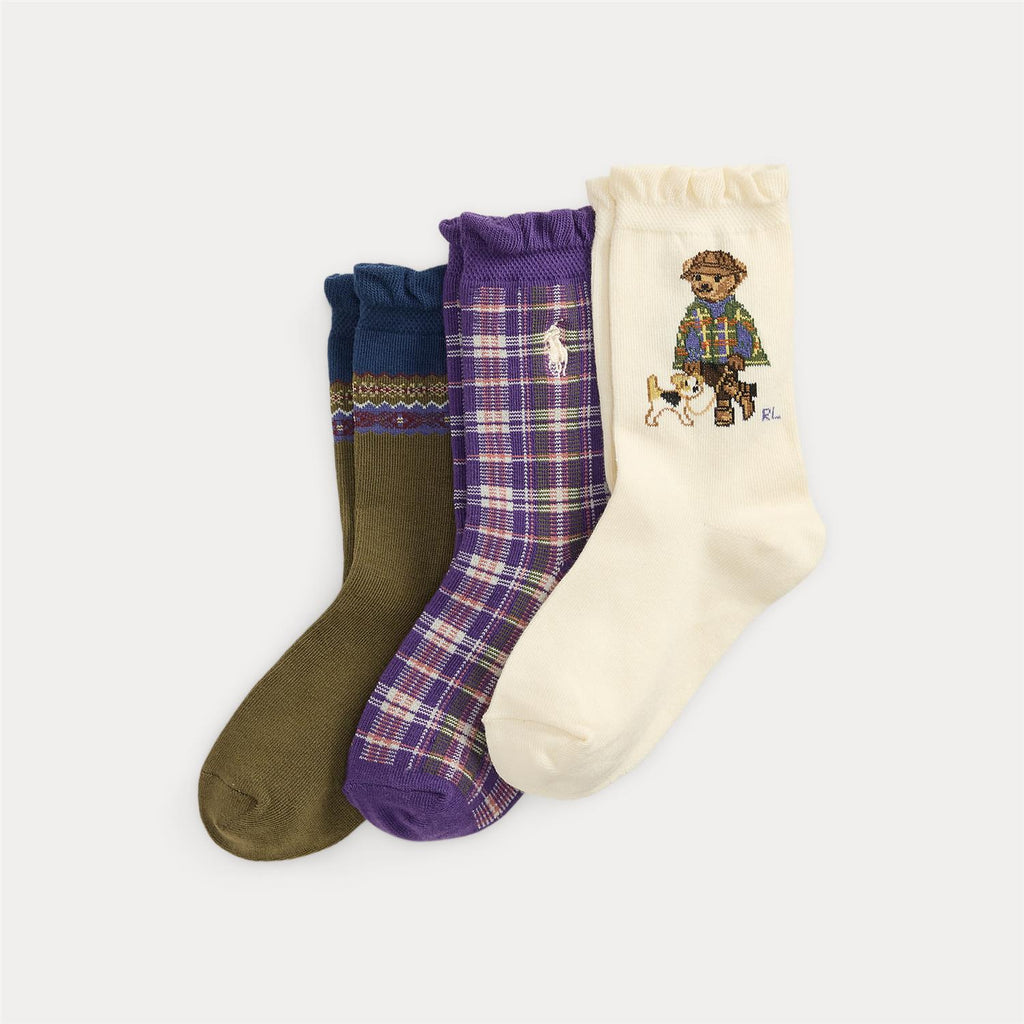 Polo Ralph Lauren 3pk med sokker