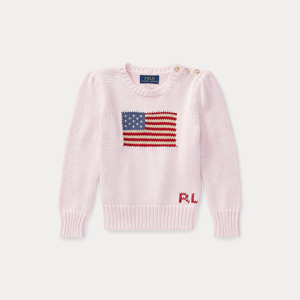 Polo Ralph Lauren strikket flagg genser