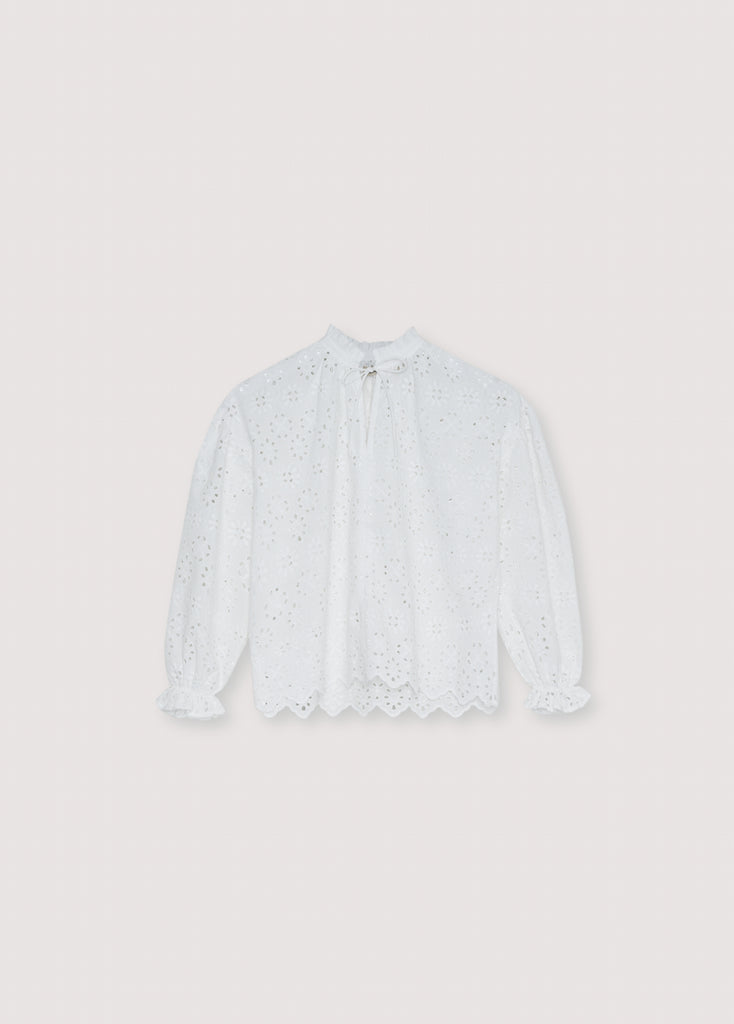 The New Society Sakura Teen Blouse Pure Cloud