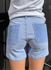 iSlow Emilia drill kashmir shorts