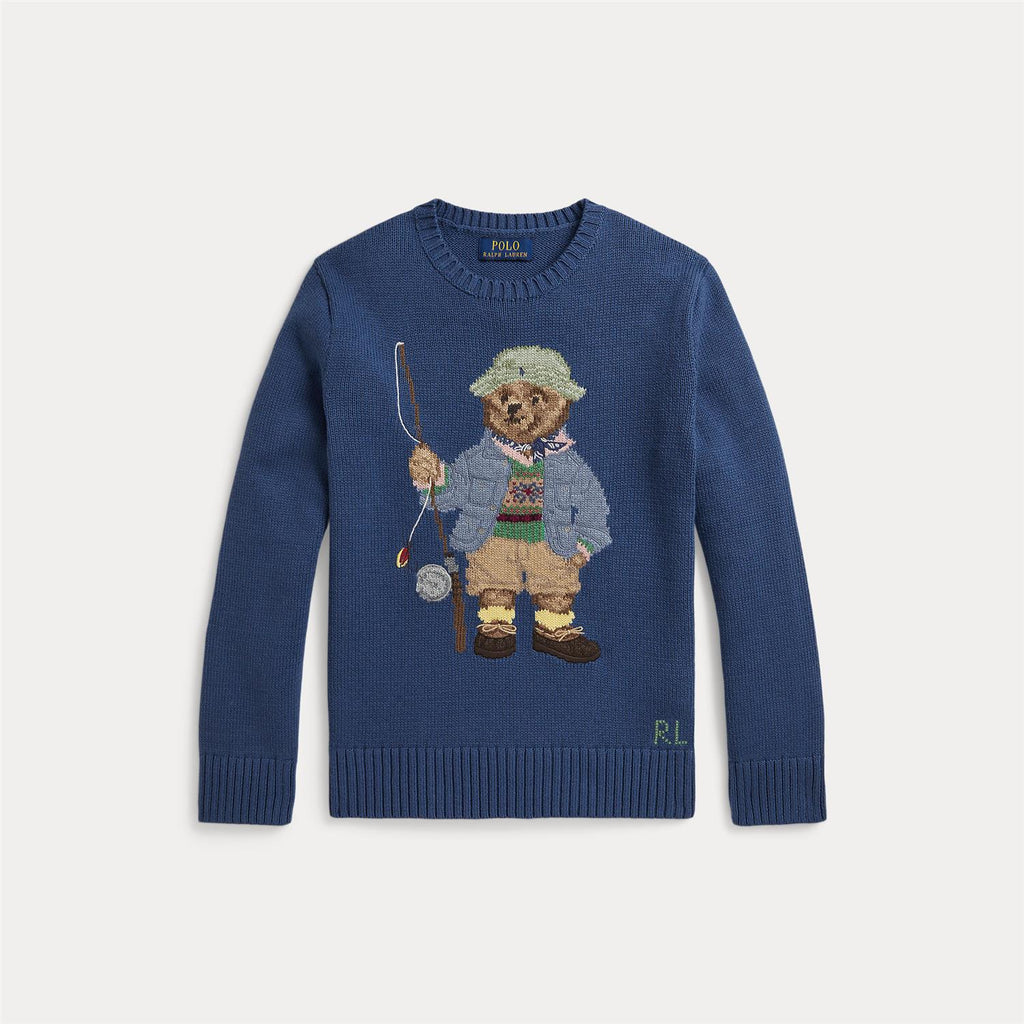 Polo Ralph Lauren strikket genser med bamse