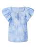 Ella&Il Penny Tie Dye lin topp