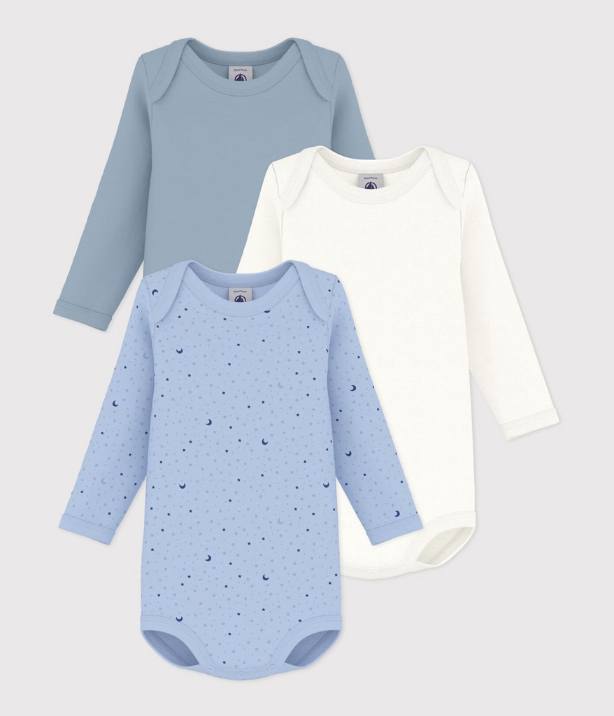 Petit Bateau 3 pk body