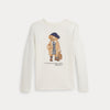 Polo Ralph Lauren longsleeve med bamse til jente