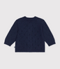 Petit Bateau Cardigan ull/Bomull