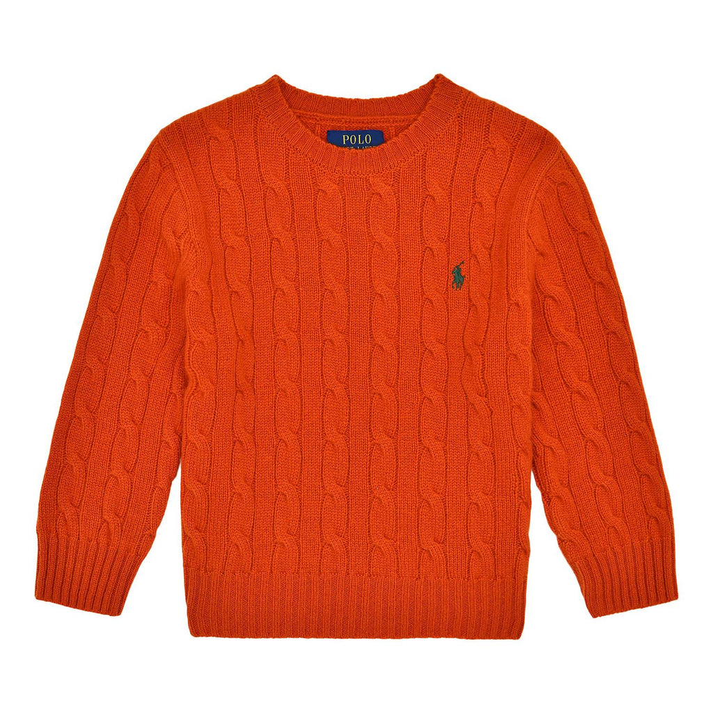 Polo Ralph Lauren kabelstrikket genser i ull