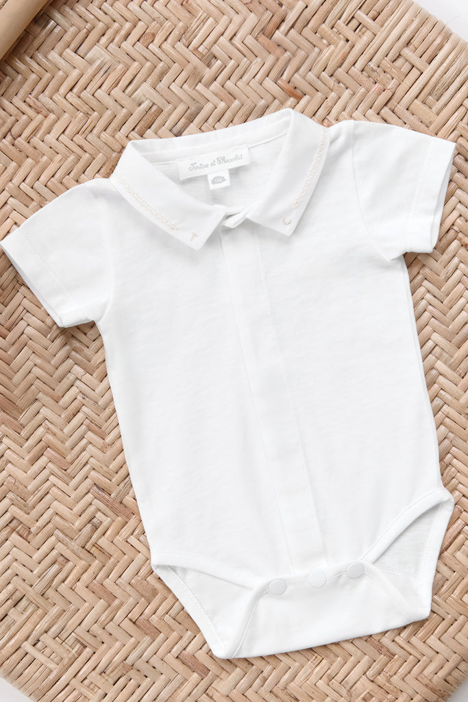 Tartine et Chocolat Body med kort erm