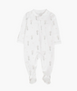 Livly Flying Elephants Zipper Footie