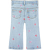 The New flared jeans med hjerter