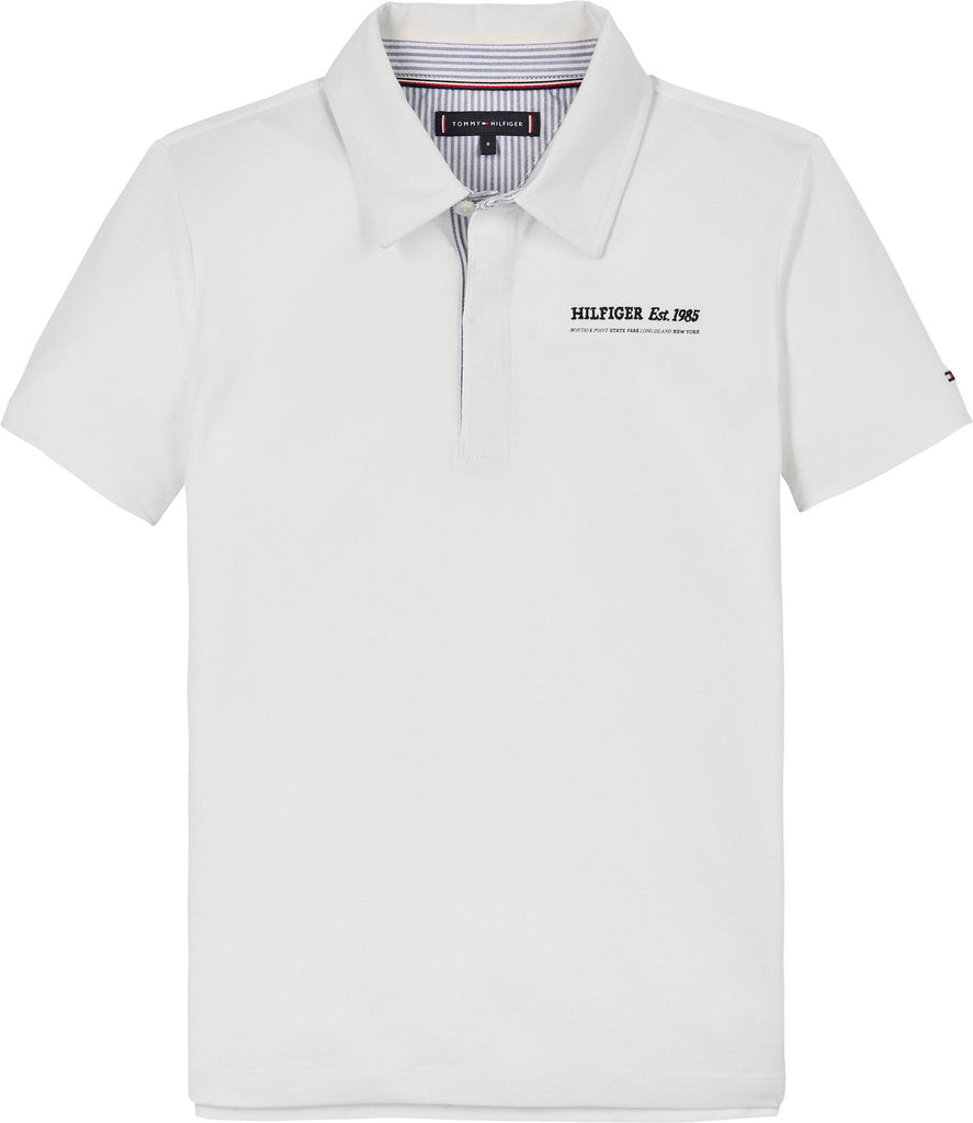 Tommy Hilfiger piquet kort erm