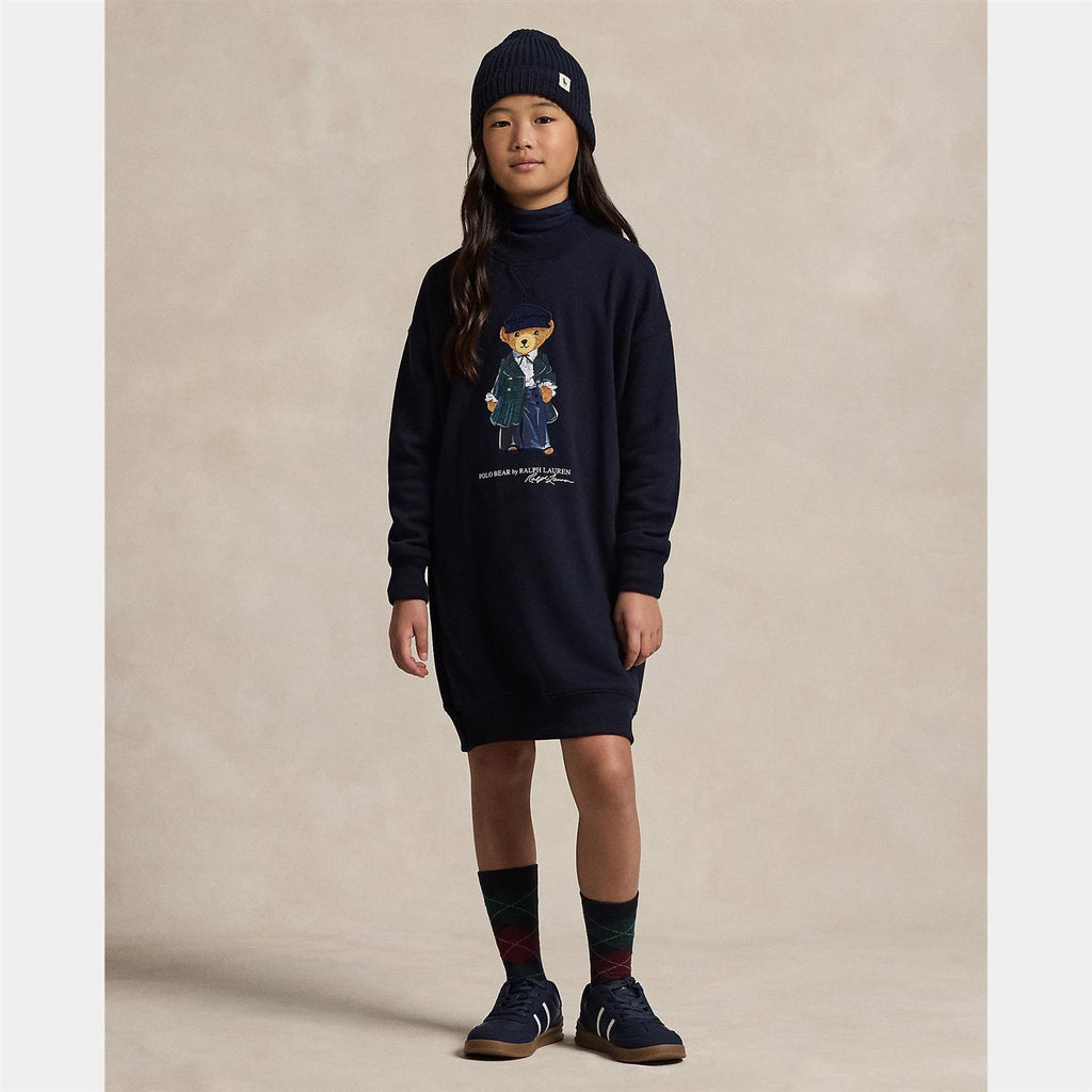 Polo Ralph Lauren college kjole m bamse til pike