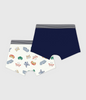 Petit Bateau 2 pk med boxershorts