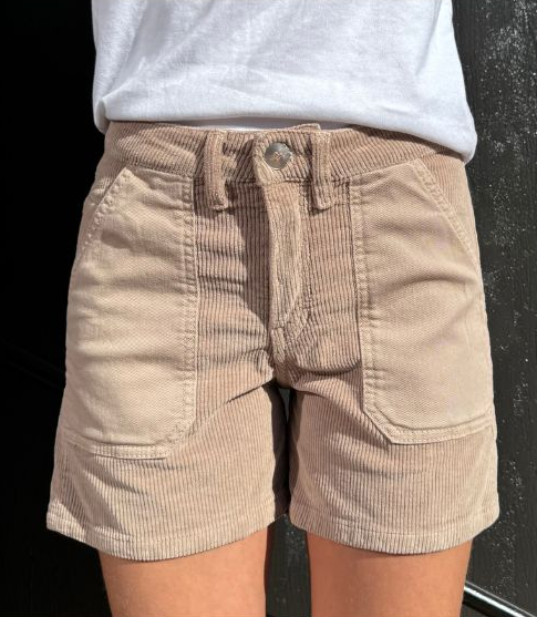iSlow Emilia cord shorts