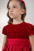 Prinsessefin Kate fløyelskjole
