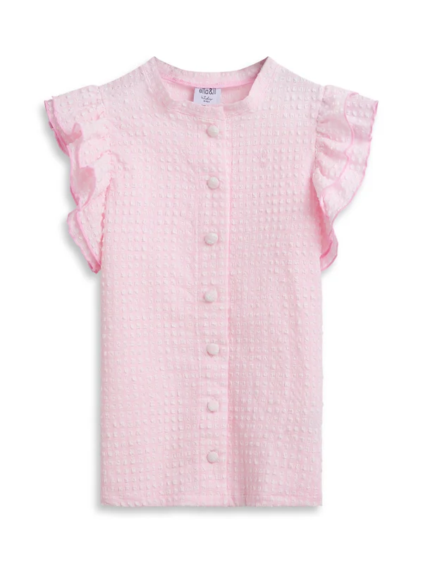 Ella&il KIDS Pauline Crinkle Top