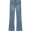 Grunt Texas Low Flare jeans til jente