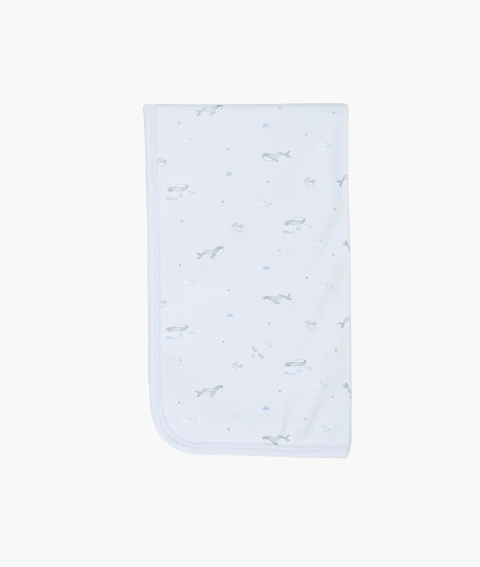 Livly Whales babypledd