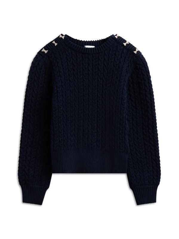 Ella&il KIDS Bettie Genser kabelstrikk