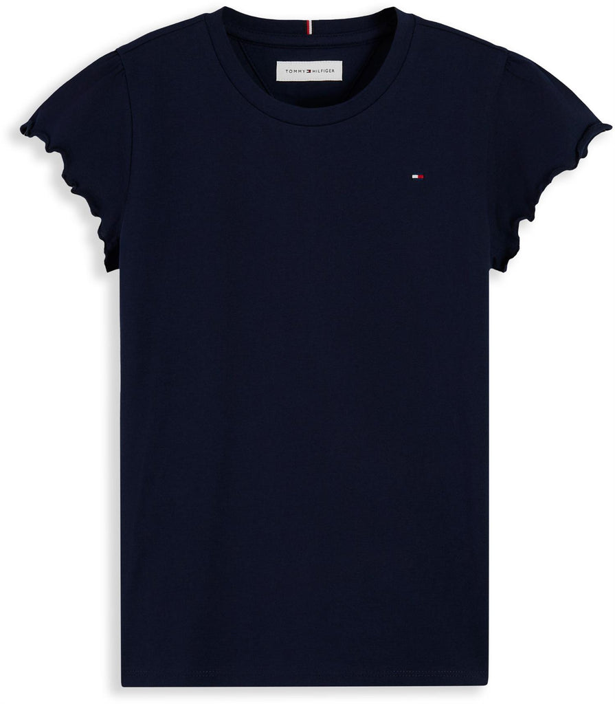 Tommy Hilfiger RUFFLE SLEEVE TOP