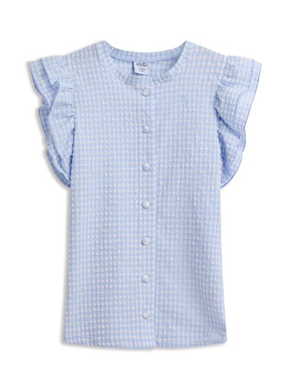 Ella&il KIDS Pauline Crinkle Top