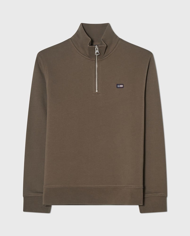 Lexinton Terry Halz-Zip genser