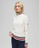 Les Arcs Emeline half zip genser