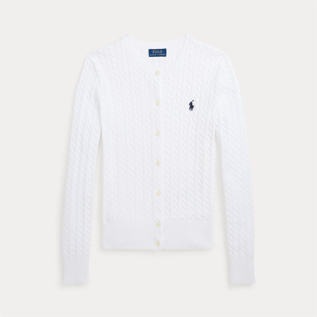 Polo Ralph Lauren kabelstrikket cardigan til jente