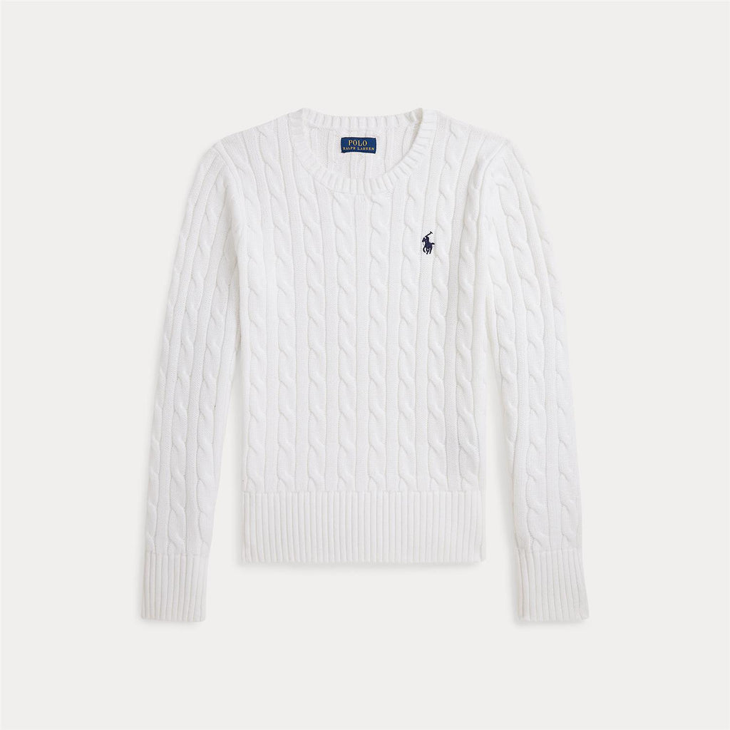 Polo Ralph Lauren Kabelstrikket genser til jente